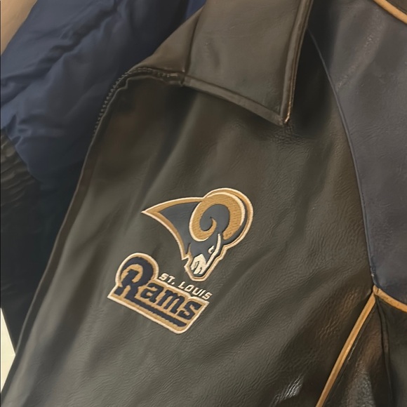 NFL Rams Leather Jacket - Picture 4 of 8